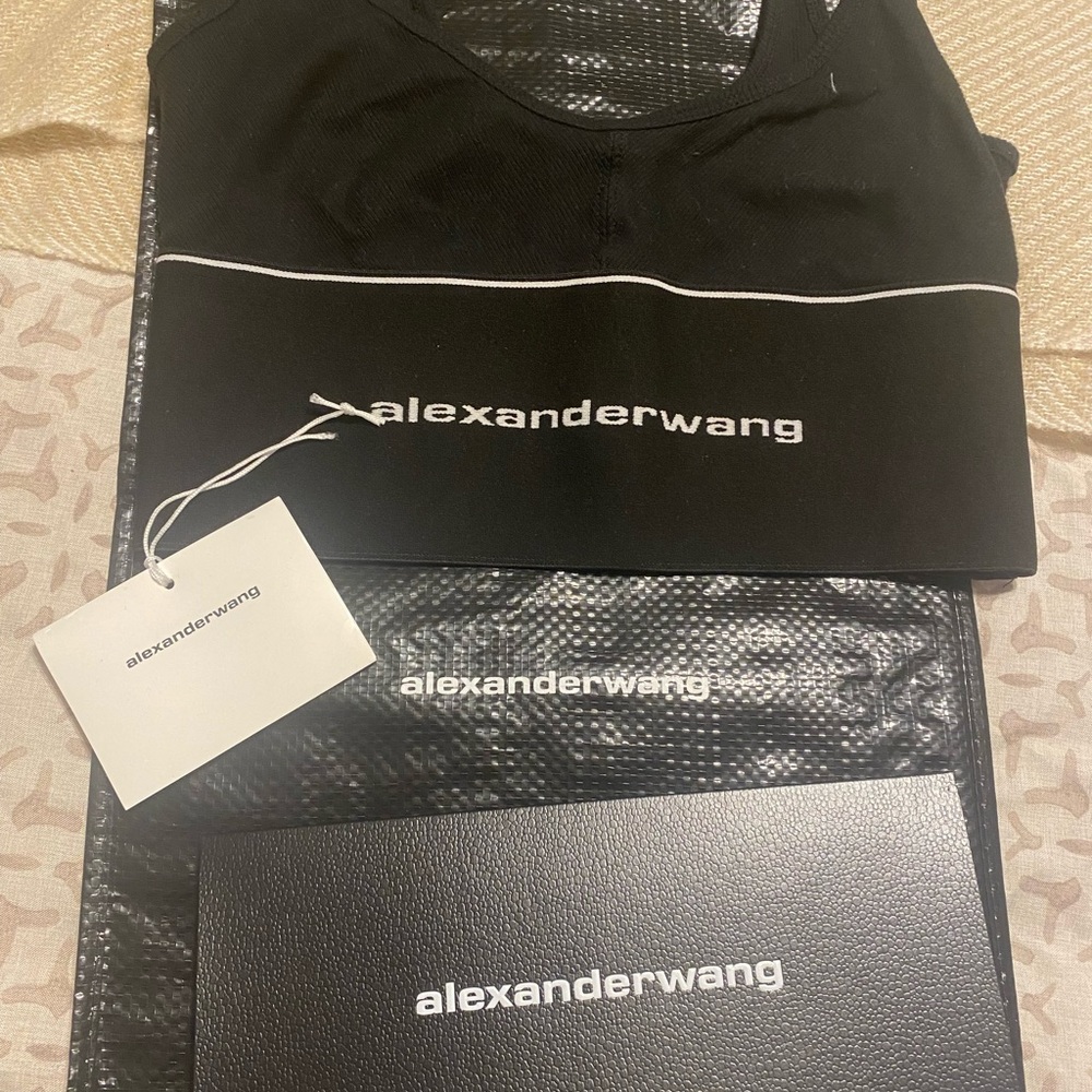 Alexander Wang Ribbed Top Worn Once.